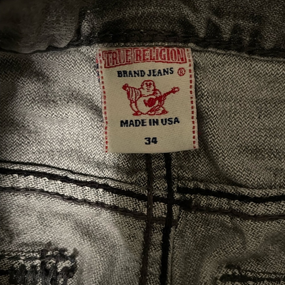 True Religion Relaxed Straight Jeans - Picture 4 of 4